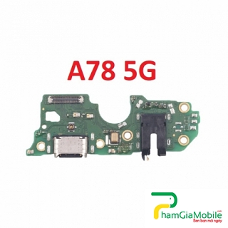 Thay Cụm Sạc, Chui Sạc Oppo A78 5G Sạc Chập Chờn, Không Vào Pin